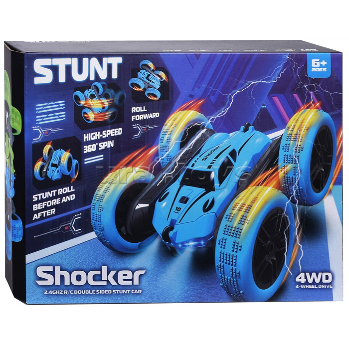 Машина "Stunt shocker" р/у, 27MHz, в коробке Машина "Stunt shocker" р/у, 27MHz, в коробке