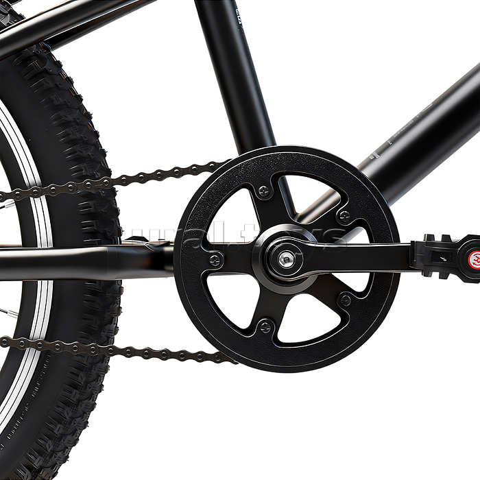 Велосипед 20" Rocket Crux, цвет черный, размер 11"