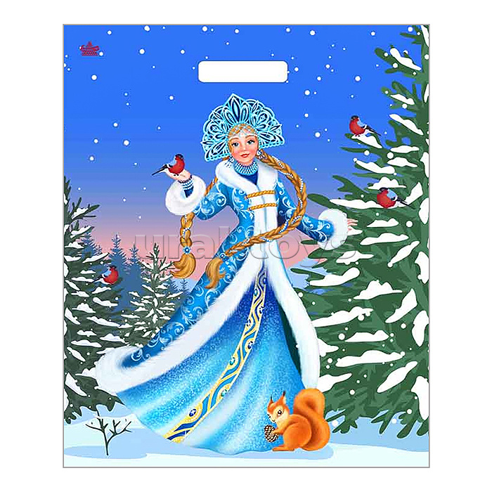 Пакет "Сказочная гостья" пакет вырубной (450х380х60)