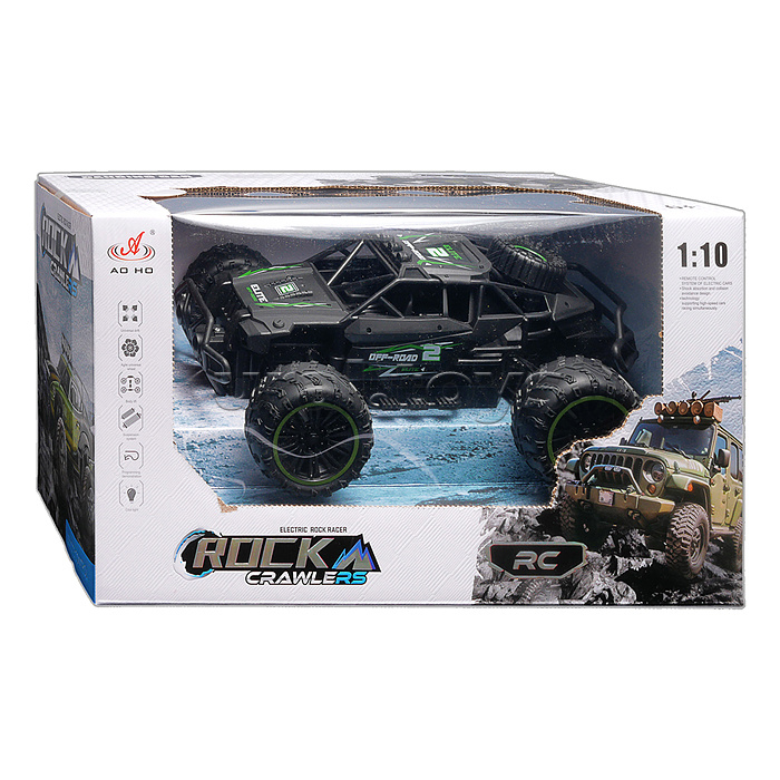 Машина "Воин бездорожья" р/у, 27 MHz, в коробке