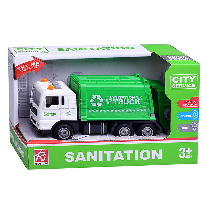 Машина "Спецтехника" (свет, звук) в коробке Машина "Спецтехника" (свет, звук) в коробке