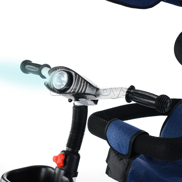 Велосипед 3-х колесный, синий