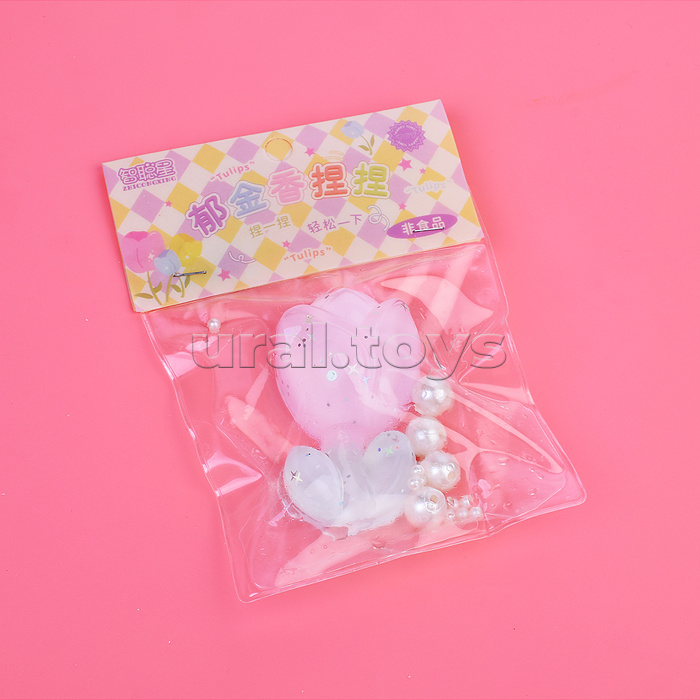 Игрушка - антистресс  "Тюльпан"