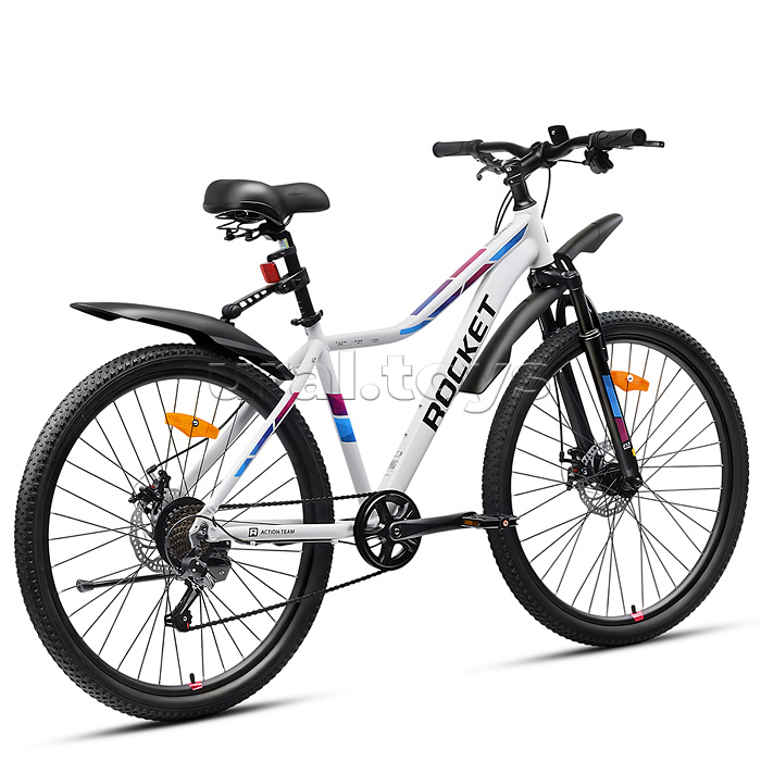 Велосипед 27,5" Rocket Vela alloy Pro 2.0, цвет белый, размер 17"