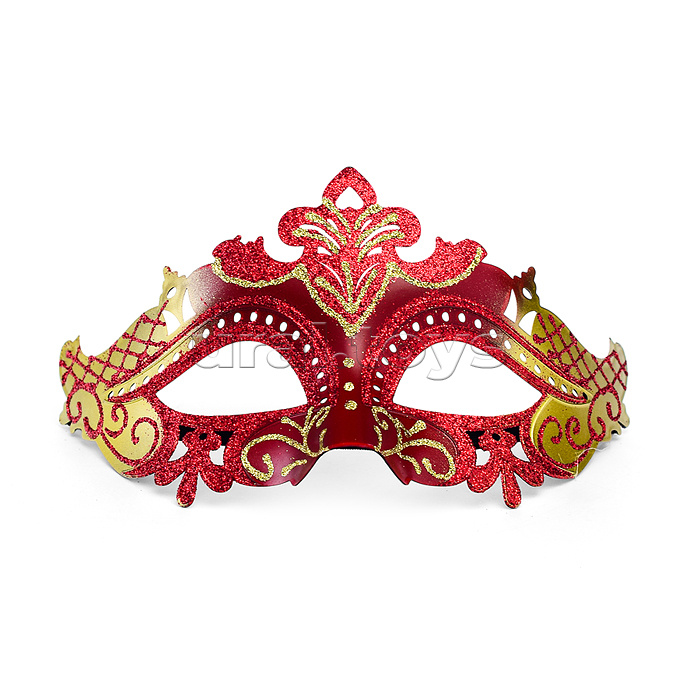 Маска карнавальная "Новогодняя сказка" (цвет в ассортименте)