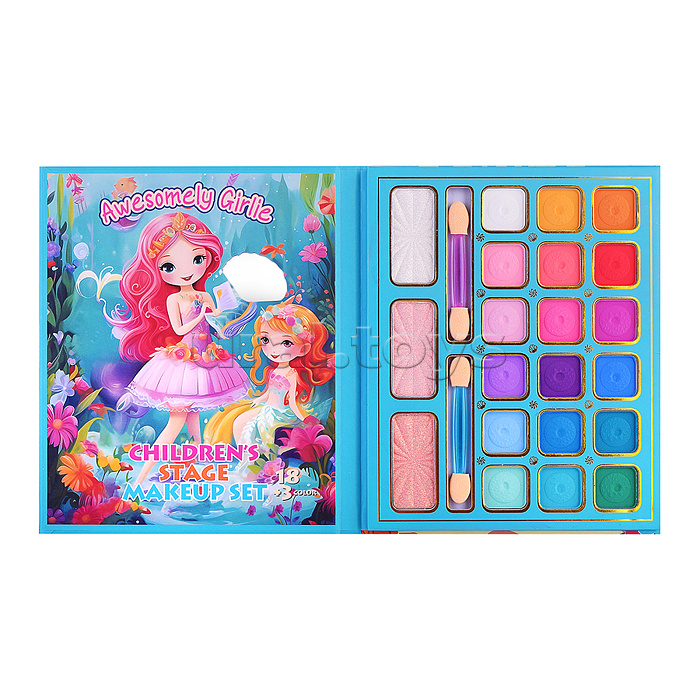 Косметика детская "Русалочка" (палетка теней)