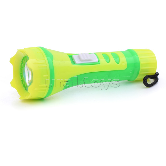 Фонарик игрушечный, 2-цветный в коробке