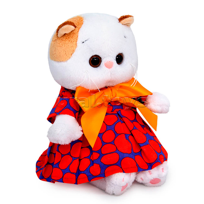 Кошка Ли-Ли BABY в платье с оранжевым бантом