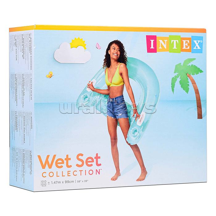 Надувное кресло, 2 цвета, 58859EU INTEX Надувное кресло, 2 цвета, 58859EU INTEX