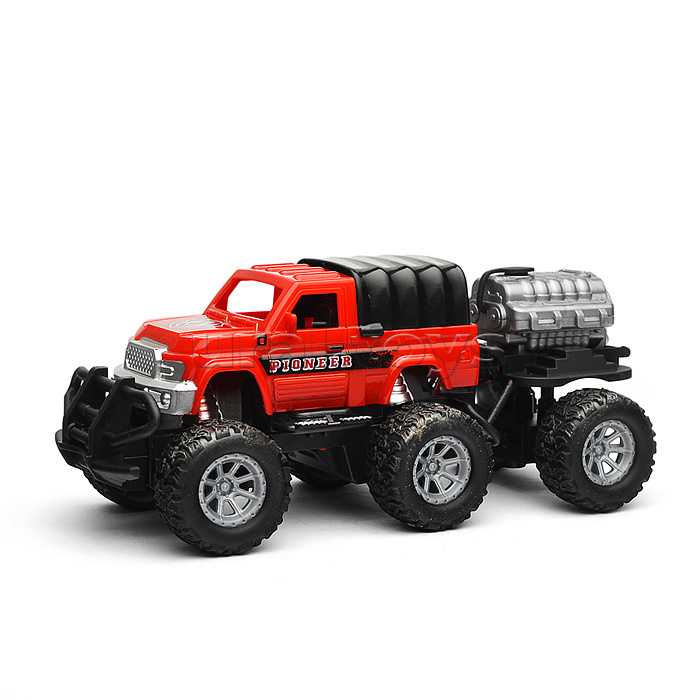 Танк с прицепом р/у, 27 MHz, в коробке