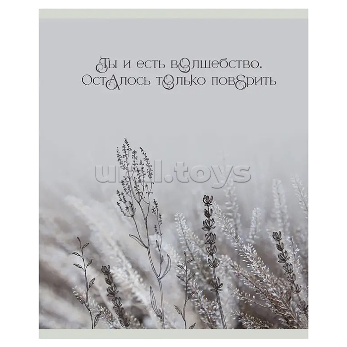 Тетрадь 48л. клетка "Ты - волшебство" А5 скрепка