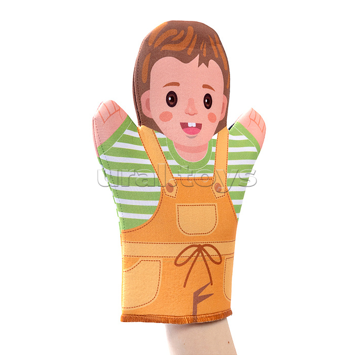 Домашний кукольный театр. Кукла-перчатка "Сын Коля"