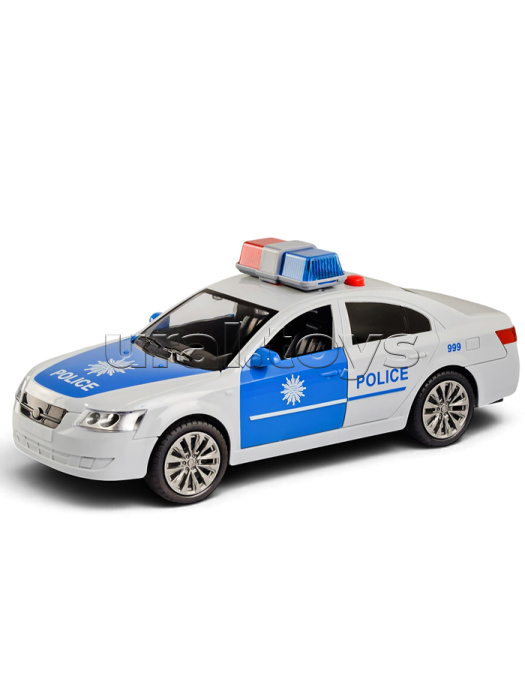 Машина "Полицейский автомобиль" (свет, звук), в коробке