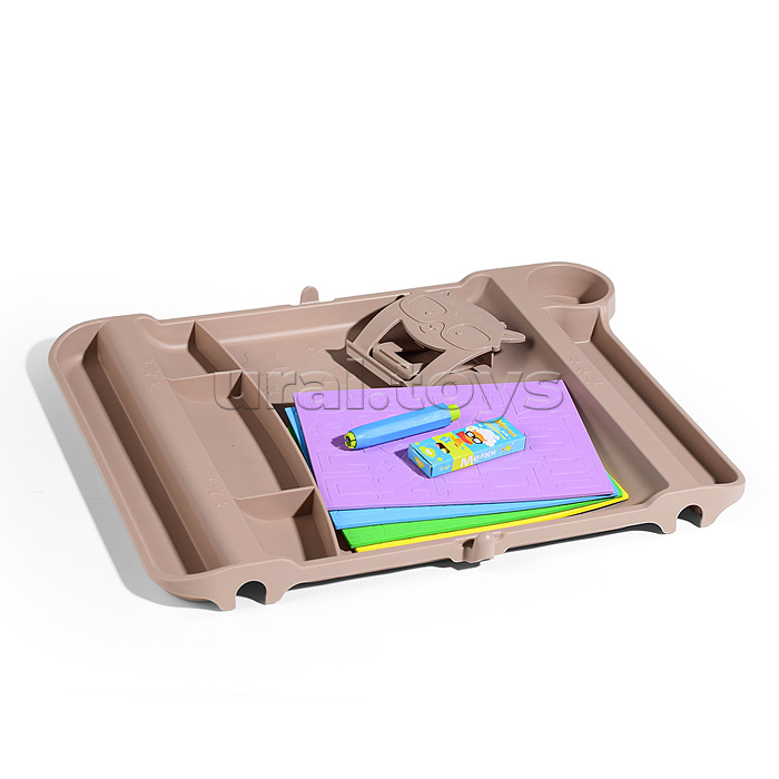 Мольберт «Доска знаний» двусторонний (бежевый-2)