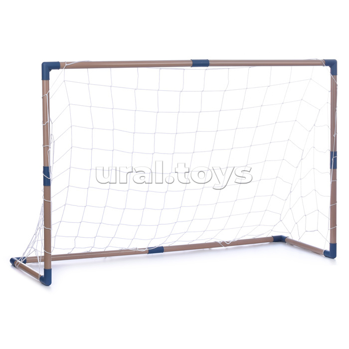 Ворота футбольные с мячом и насосом, в коробке
