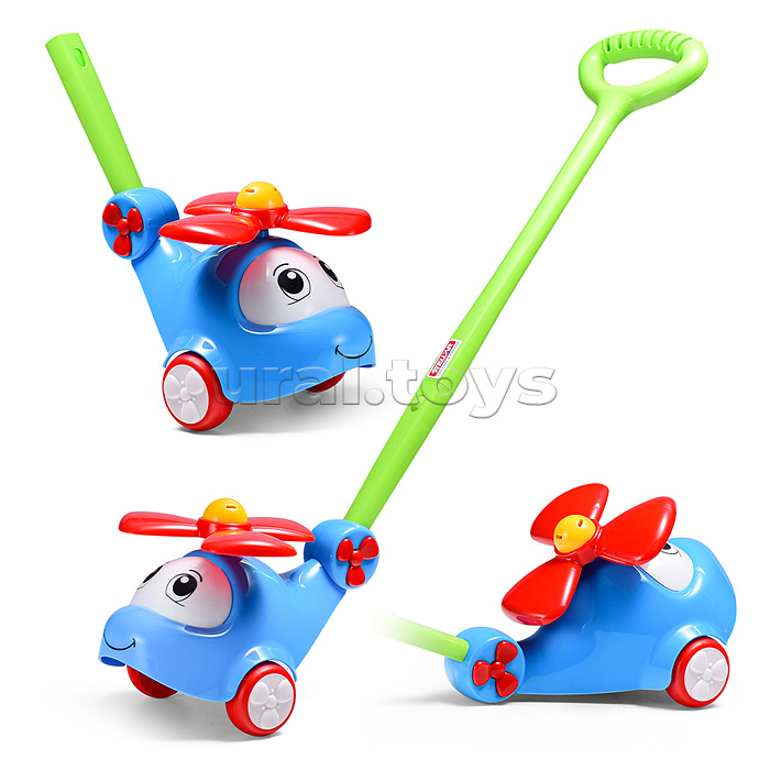 Каталка "Вертолёт" синий