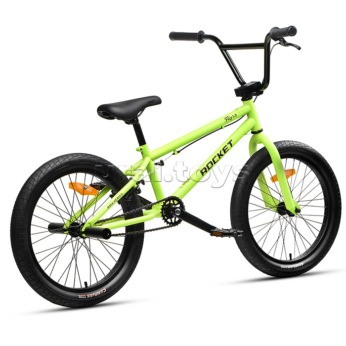 Велосипед 20" Rocket BMX Flip 1.0, цвет зеленый, размер 20,5"