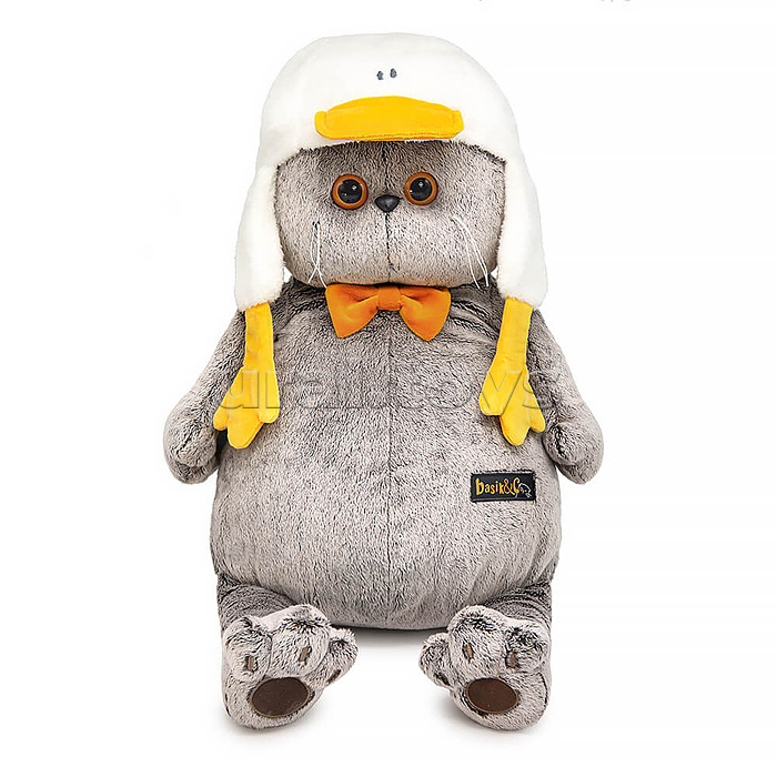 Кот Басик в шапке "Гусик"