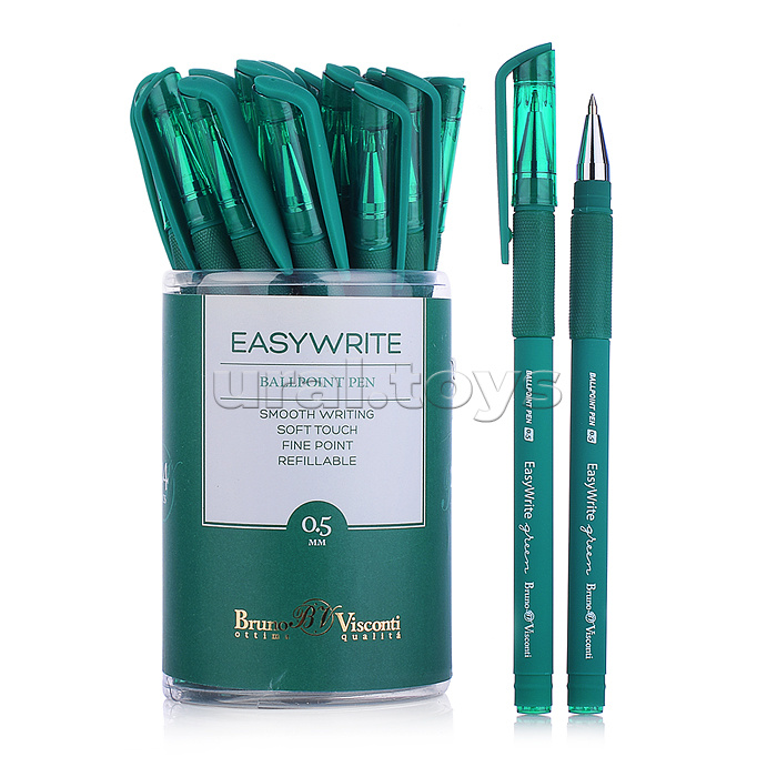 Ручка "EasyWrite.Green" шариковая 0.5 мм, зеленая