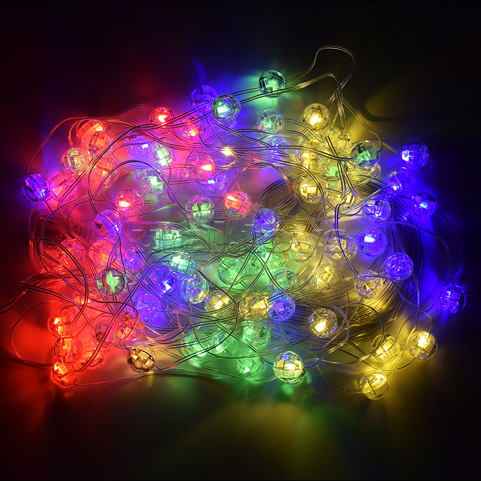 Электрогирлянда интерьерная "Шарики" цветная Электрогирлянда интерьерная "Шарики" цветная