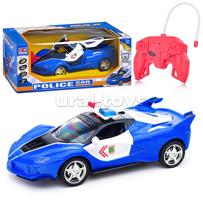 Машина "Полиция" р/у, 27 MHz, в коробке