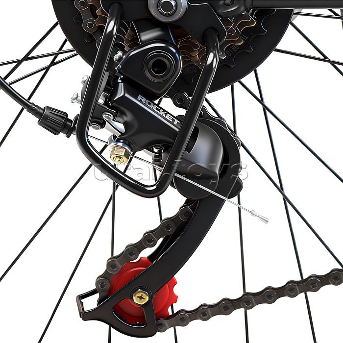 Велосипед 24" Rocket Aries 2.0 , цвет зеленый, размер 13"