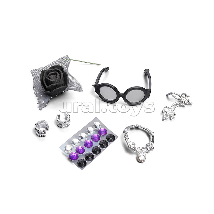 Модная кукла Glam Core, Венди школьная форма 25 см