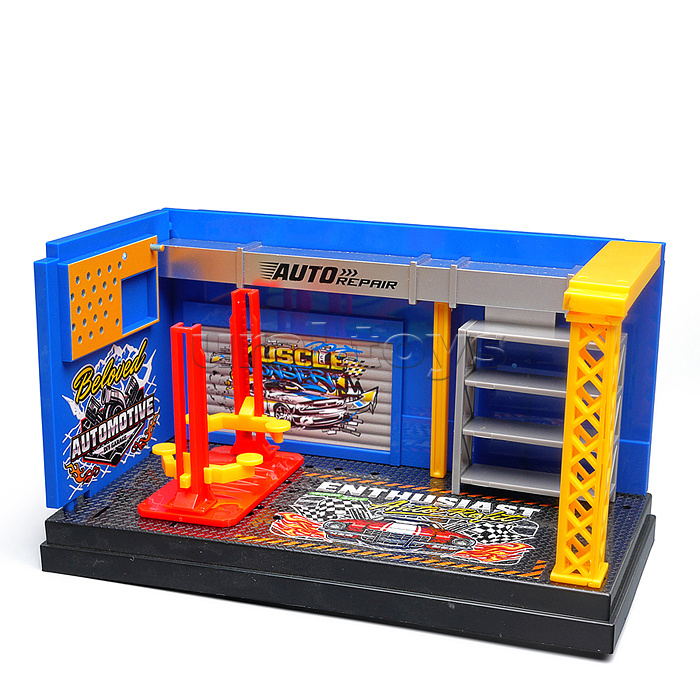 Игровой набор "Автосервис" в коробке