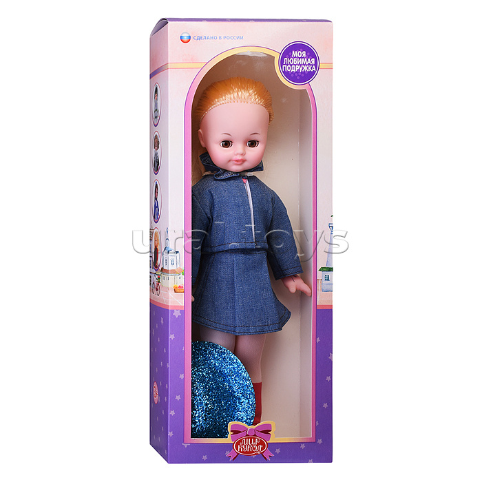 Кукла Камила с шляпой 45см в коробке