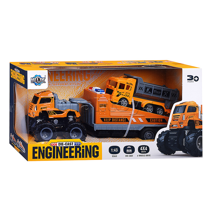 Машина "Мега инженерная машина" в коробке