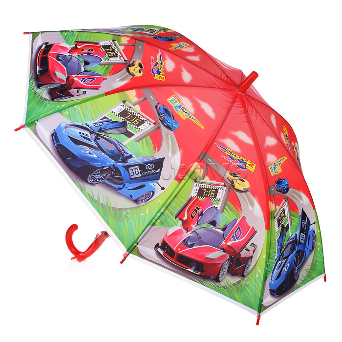 Зонт детский "Супер гонка" вид 4 (48,5 см)