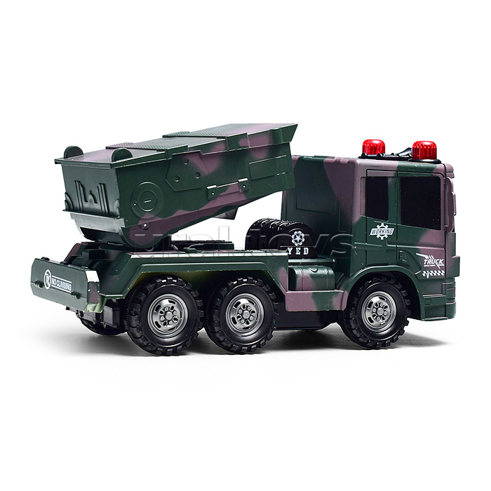 Машина "Военный самосвал" р/у, 27 MHz, в коробке