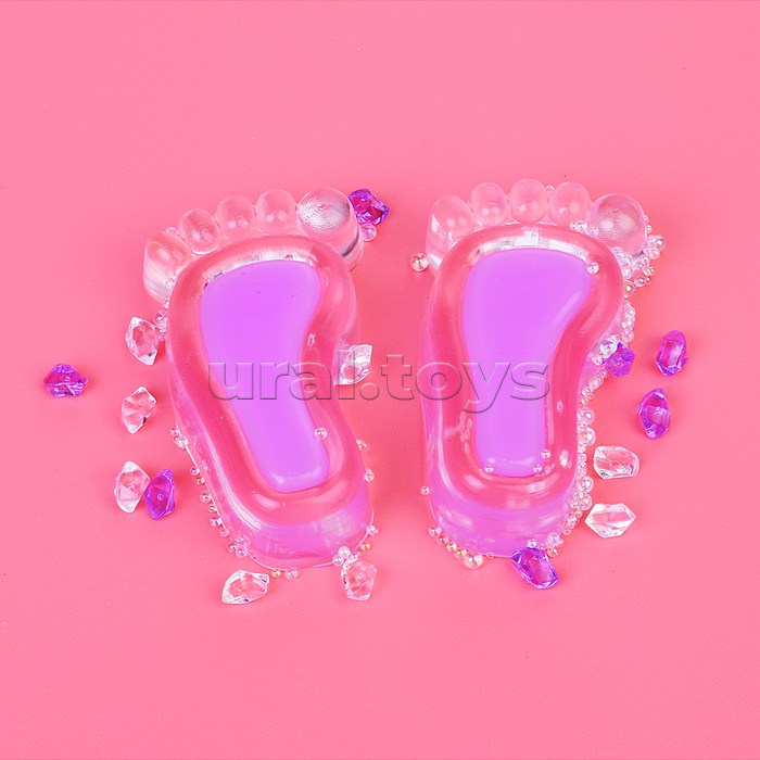 Игрушка - антистресс "Следы" в пакете