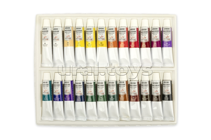 Краска масляная Studio 24 цв. х 10 мл .