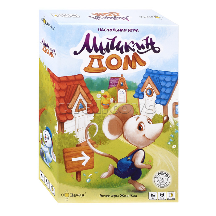 Игра настольная "Мышкин дом"