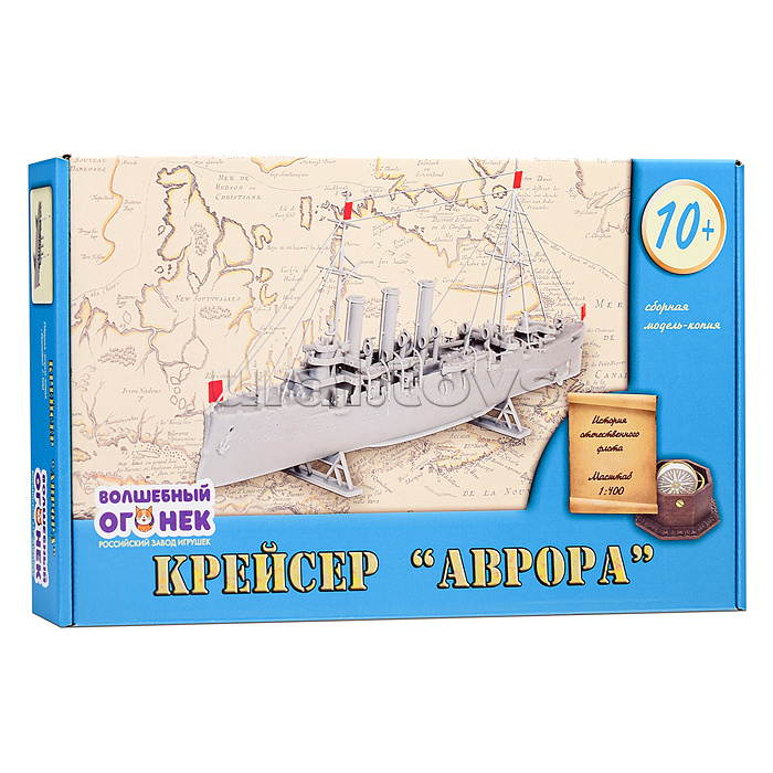 Сборная модель-копия. Крейсер "Аврора" Сборная модель-копия. Крейсер "Аврора"