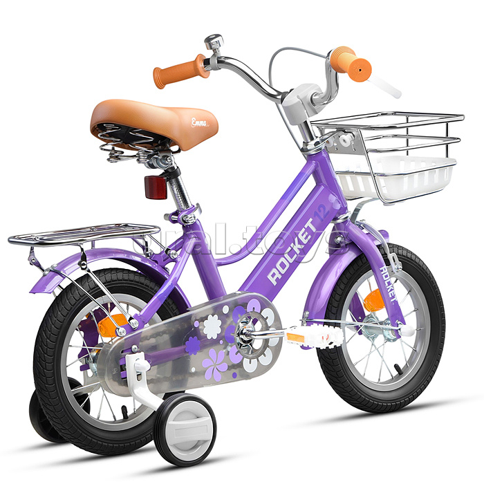 Велосипед 12" Rocket Emma, цвет сиреневый