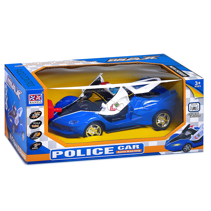 Машина "Полиция" р/у, 27 MHz, в коробке