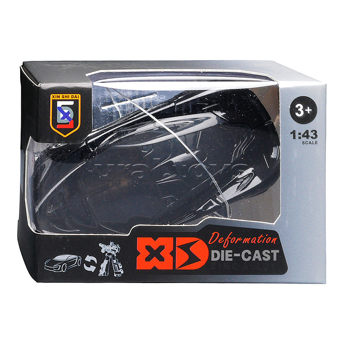 Робот "Транзистон" трансформирующийся в авто, в коробке