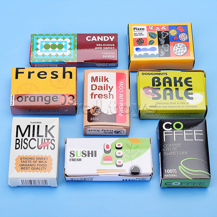 Игровой набор супермаркет "Добро пожаловать!" (48 предметов) в коробке