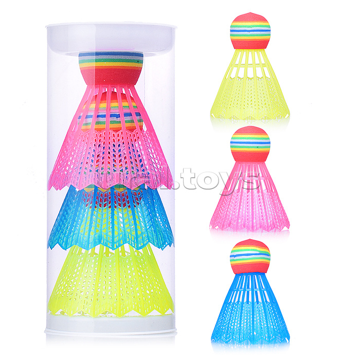 Набор воланчиков (3 шт.) в тубе