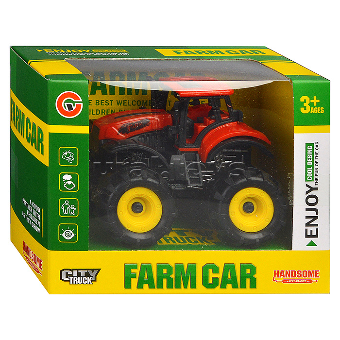 Трактор "Farm car-3" в коробке Трактор "Farm car-3" в коробке
