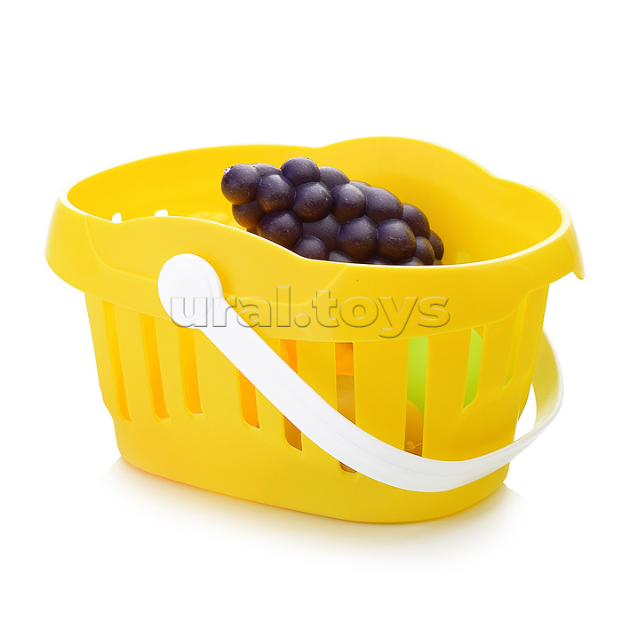Игровой набор "Касса" (набор продуктов, корзина, весы) в коробке