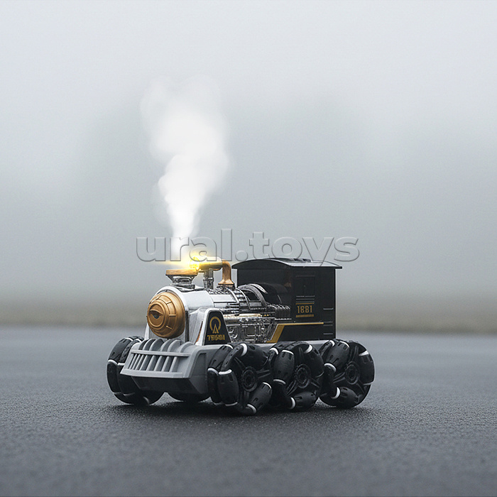 Машина "Супер-вагон" р/у, 27 MHz, с дымом, в коробке