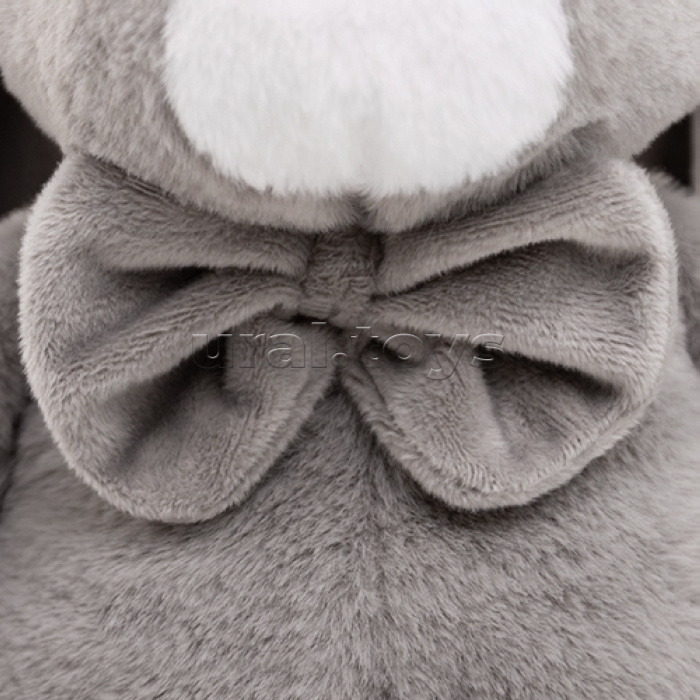 Зайчик Зак, 38см сидя, серый Зайчик Зак, 38см сидя, серый