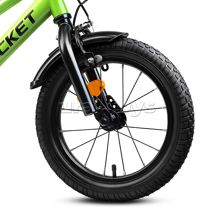 Велосипед 12" Rocket First, цвет зеленый