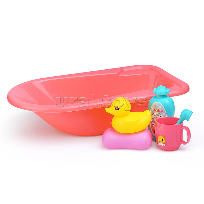 Пупс "Женечка" с аксессуарами, в коробке