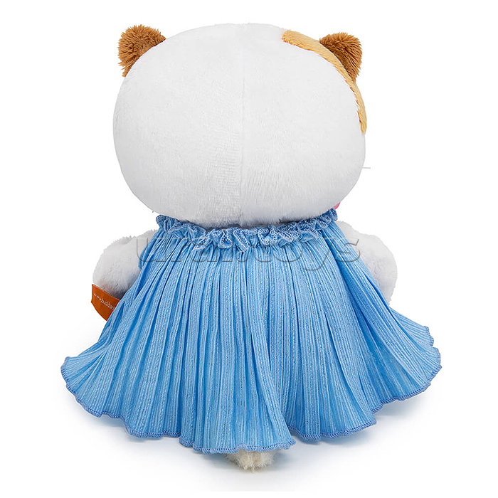 Кошка Ли-Ли BABY в платье из жатой ткани с бантом Кошка Ли-Ли BABY в платье из жатой ткани с бантом