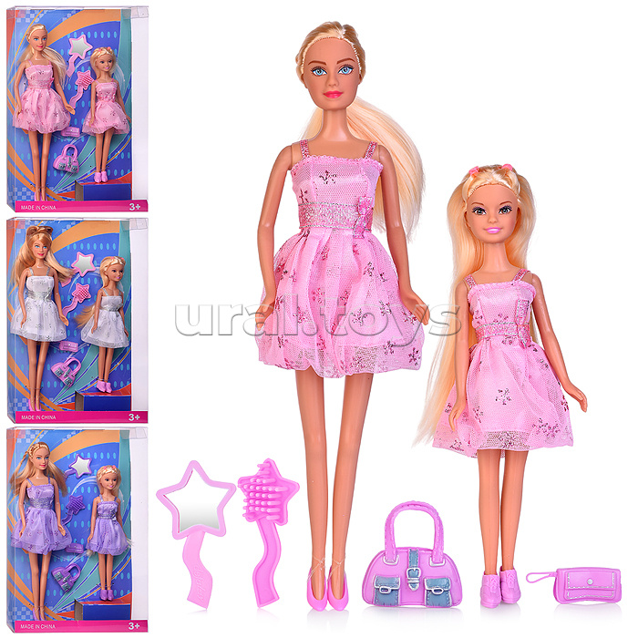 Кукла "Карина" и сестренка с аксессуарами