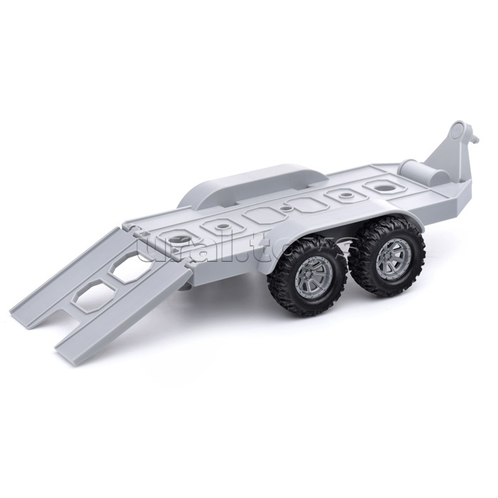 Квадроцикл с тележкой и гидроциклом, 1:16 (свет, звук) в коробке
